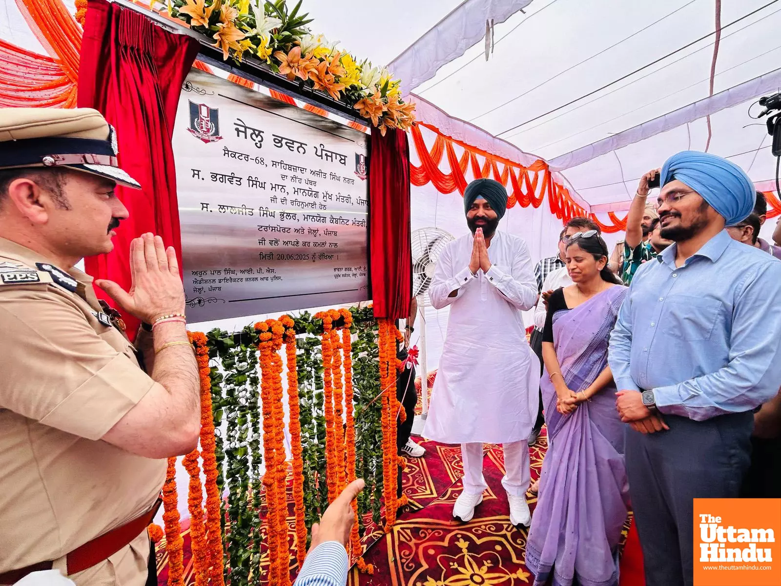 Head office of Jail Department to be built in SAS Nagar; Laljit Singh Bhullar lays foundation stone Head office of Jail Department to be built in SAS Nagar; Laljit Singh Bhullar lays foundation stone