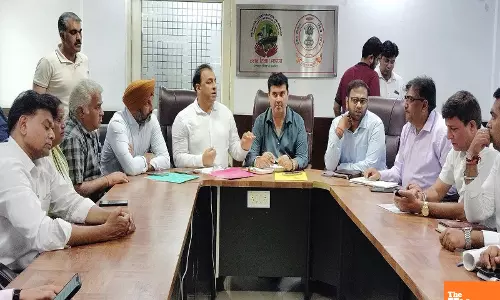 Meeting in Municipal Corporation office Under the Leadership of Nitin Kohli, Development Works in Central Constituency To Get new Momentum
