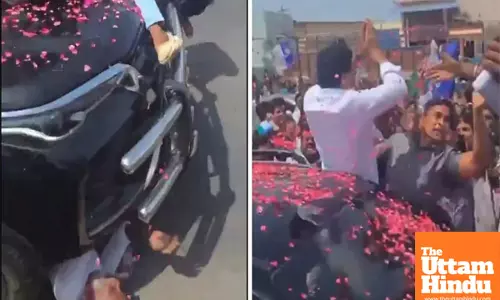 Tragic Accident in YS Jagan Mohan Reddys Convoy: Man Killed, Video Goes Viral