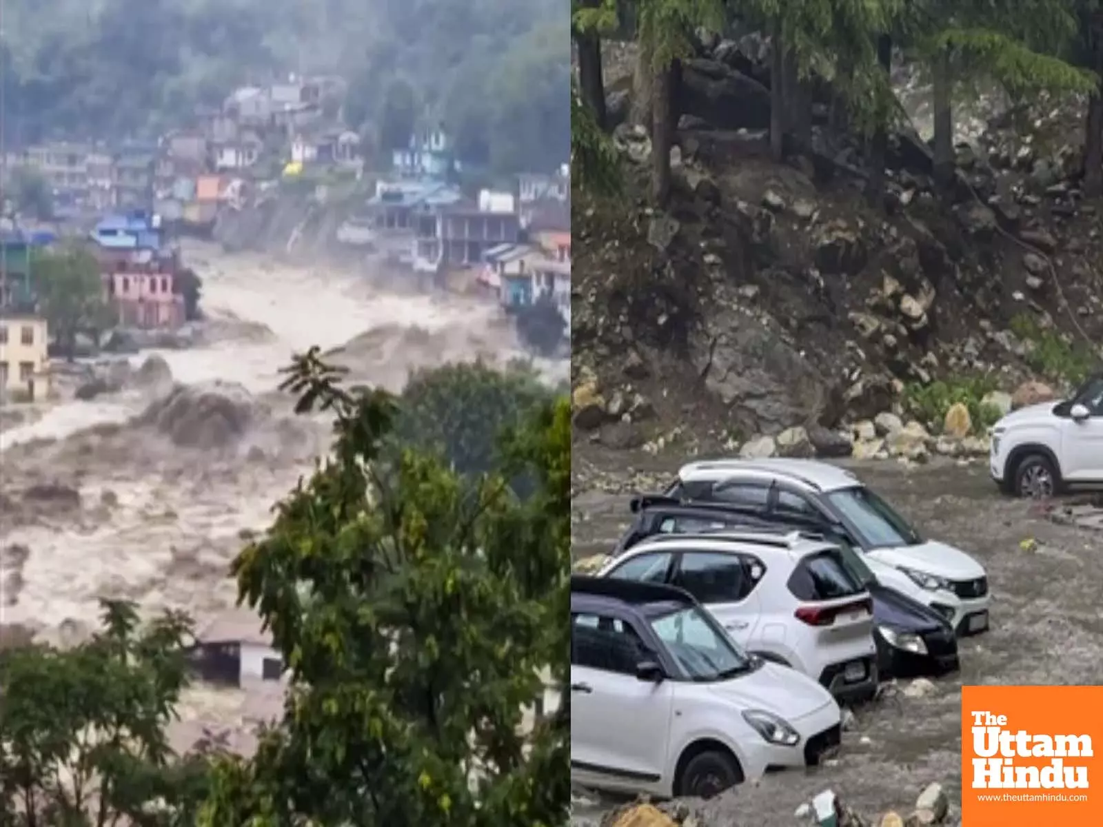 Cloudburst Ravages Himachal: 3 Dead, Leaves 21 Missing — Seven Himachal Districts Warned Cloudburst Ravages Himachal: 3 Dead, Leaves 21 Missing — Seven Himachal Districts Warned