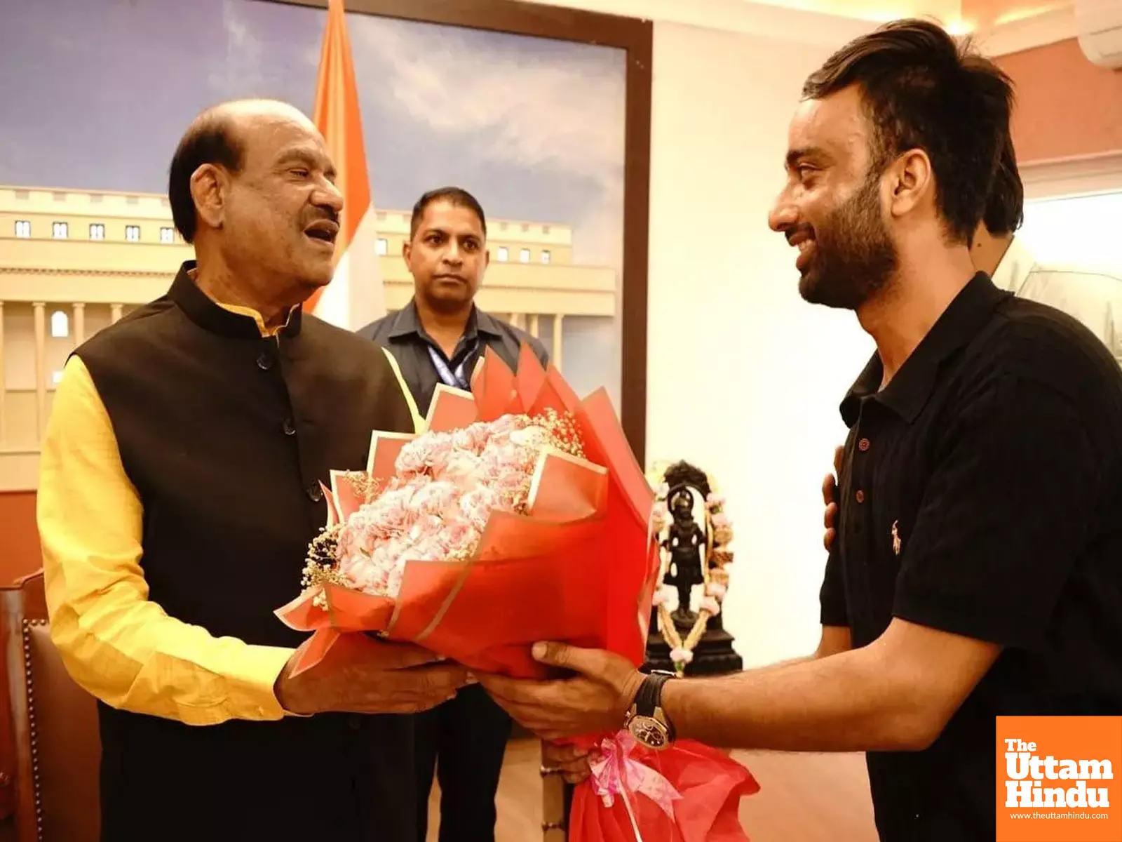 International taekwondo athlete Danish Manzoor meets Lok Sabha Speaker Om Birla International taekwondo athlete Danish Manzoor meets Lok Sabha Speaker Om Birla