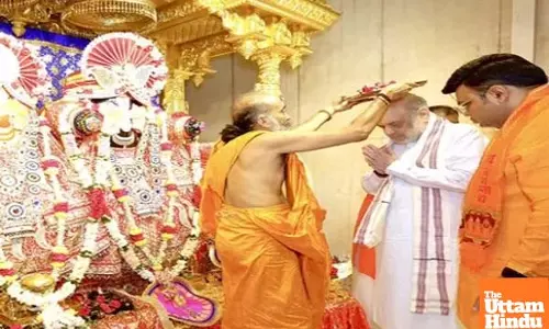 Historic Moment: Lord Jagannath Gets Guard of Honor for First Time in Ahmedabad, Amit Shah Attends Mangala Aarti
