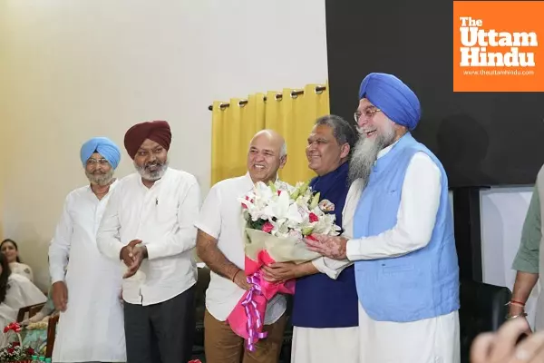 Punjab Vidhan Sabha Speaker administers oath to newly elected MLA Sanjeev Arora Punjab Vidhan Sabha Speaker administers oath to newly elected MLA Sanjeev Arora
