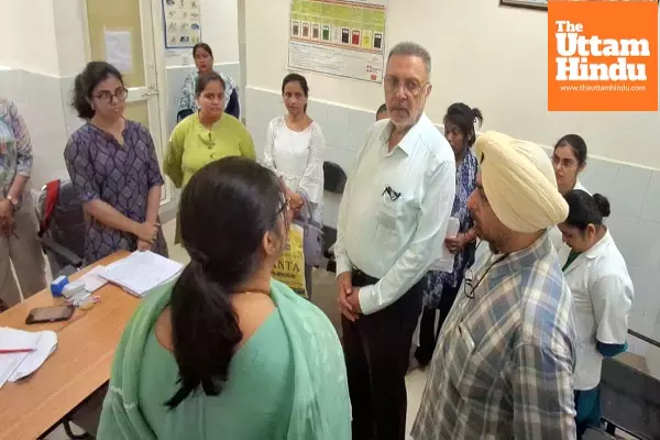 Punjab Health Minister’s Surprise Visit Boosts Patient Trust at Patiala Hospital