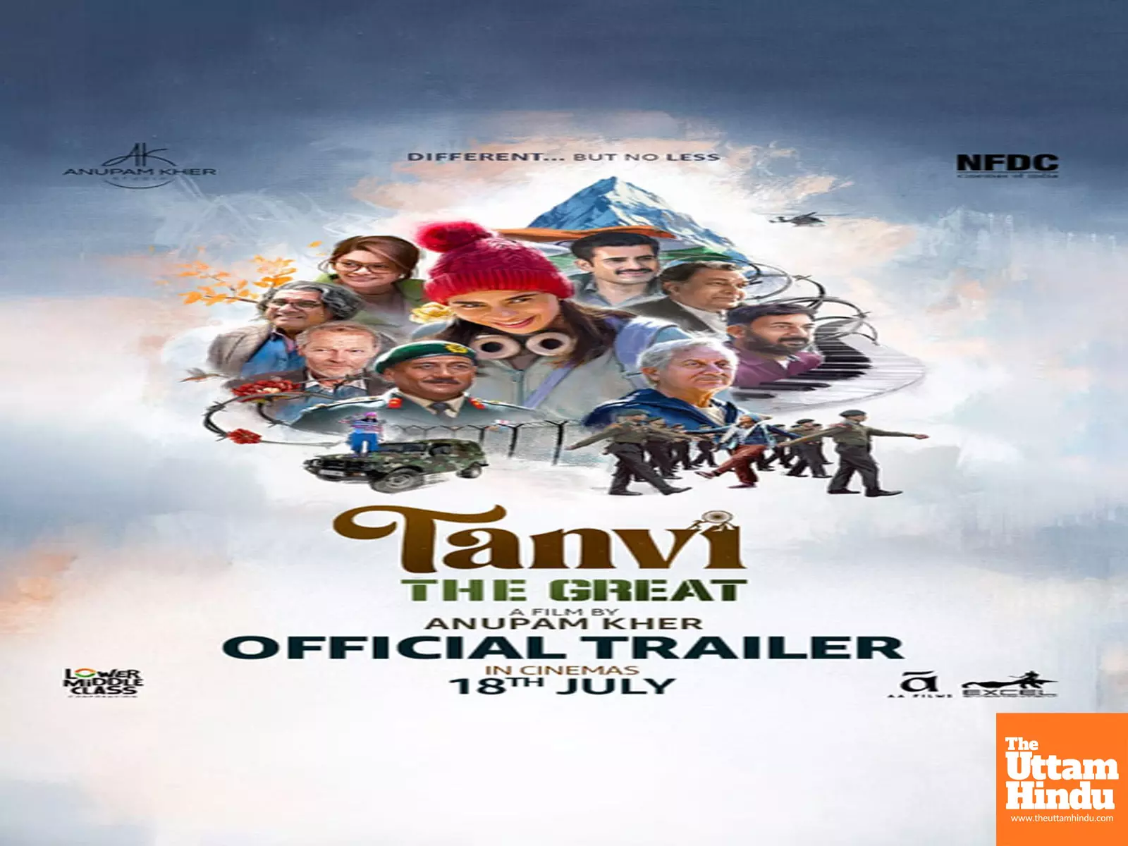 Debutant Shubhangi showcases the story of a girl who is different but no less in the trailer of ‘Tanvi The Great’ Debutant Shubhangi showcases the story of a girl who is different but no less in the trailer of ‘Tanvi The Great’