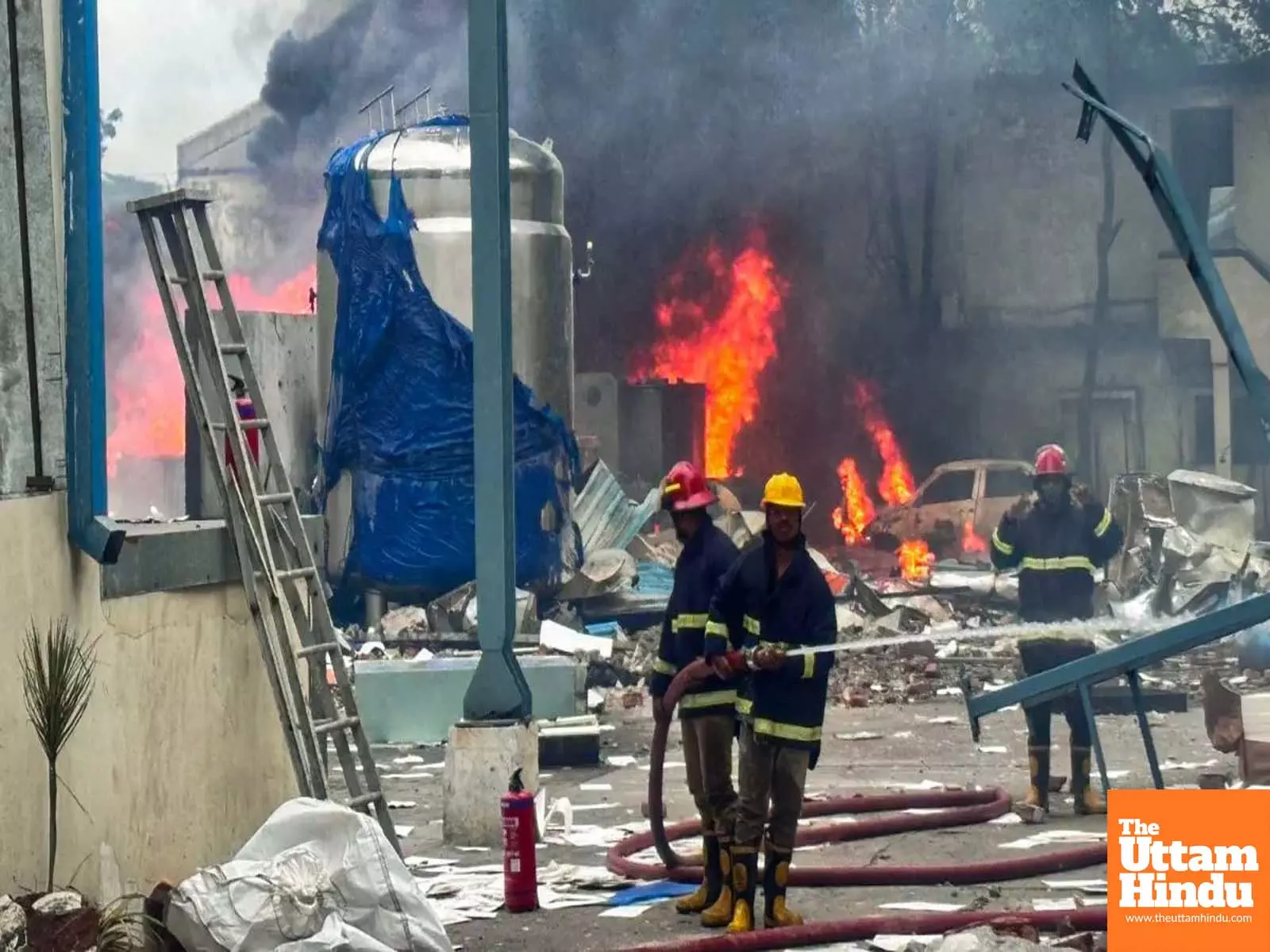Telangana Pharma Plant Explosion Kills 34, CM Reddy Announces Visit Telangana Pharma Plant Explosion Kills 34, CM Reddy Announces Visit