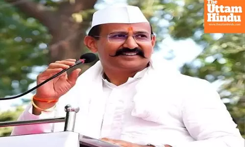 Congress receives a jolt after former Dhule MLA Kunal Patil joins BJP