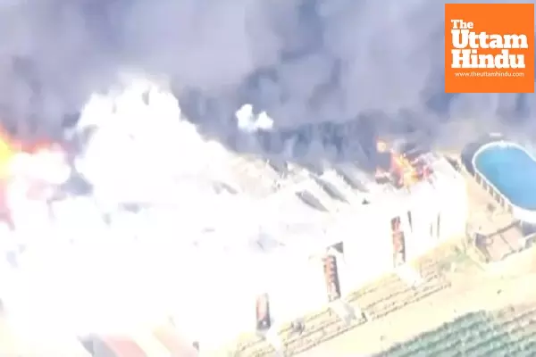 Fireworks Facility Explodes in California’s Esparto, Massive Blaze Prompts Evacuations and Road Closures Fireworks Facility Explodes in California’s Esparto, Massive Blaze Prompts Evacuations and Road Closures