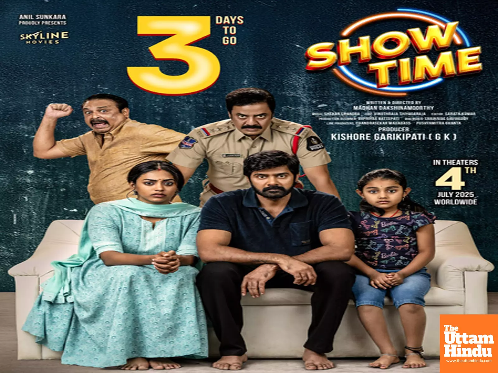 Producer Anil Sunkara on Show Time: This movie will not disappoint you even for a minute! Producer Anil Sunkara on Show Time: This movie will not disappoint you even for a minute!