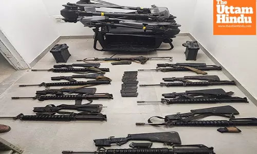 IDF intercepts drone, seizes 24 firearms in thwarted arms-smuggling at Egypt border