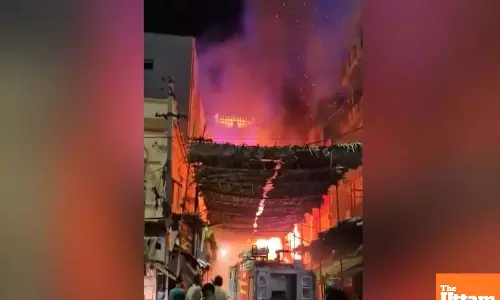 Fire breaks out near Tirupati’s Govindaraja temple