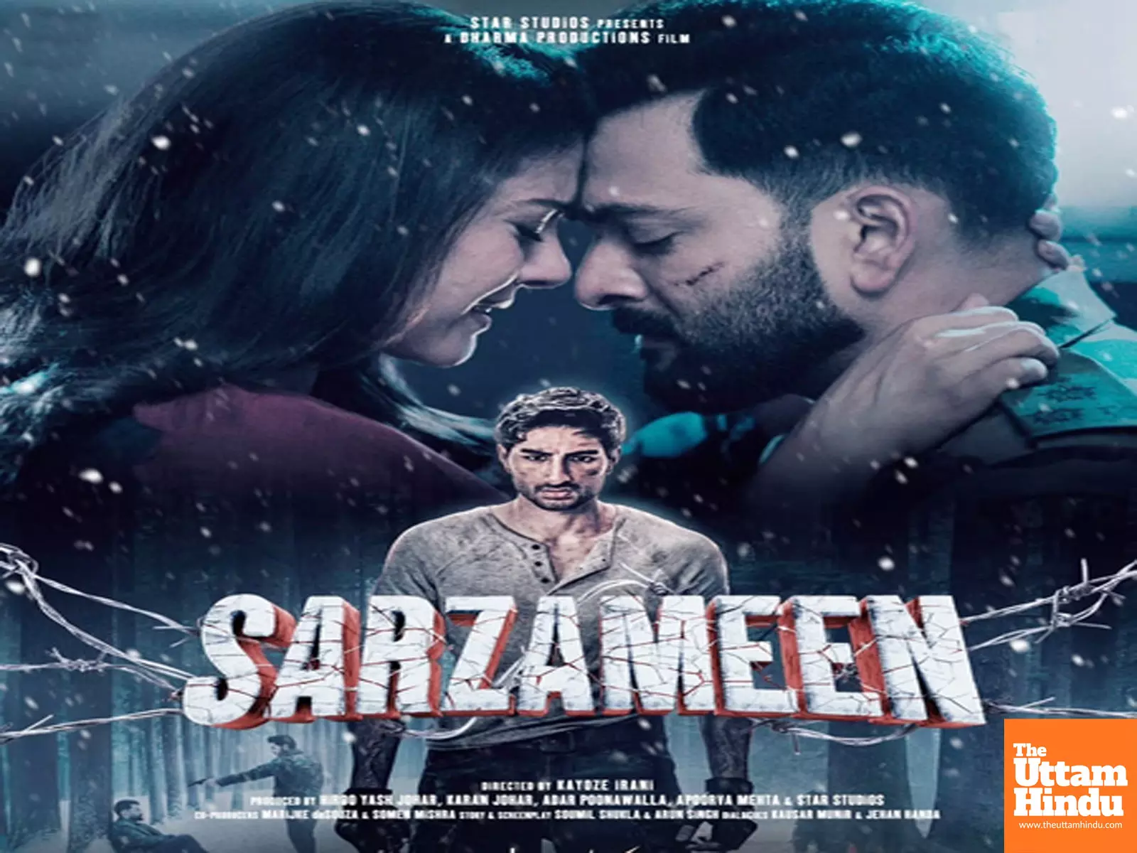Sarzameen trailer shows a perplexing tale of family, love & patriotism Sarzameen trailer shows a perplexing tale of family, love & patriotism