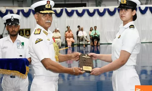 Breaking Barriers: Sub Lt Aastha Poonia Becomes First Woman to Join Indian Navys Fighter Stream