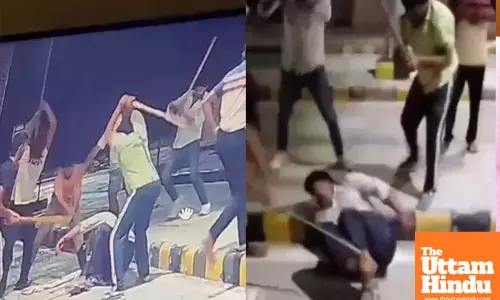 Youth Brutally Beaten, Robbed of ₹1.5 Lakh At Toll Booth; Video Goes Viral