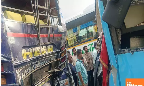 Major Mishap in J&K’s Ramban: Two Buses Carrying Amarnath Pilgrims Collide, 36 Injured