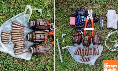 Poonch Terrorist Hideout Destroyed: Security Forces Seize 3 Hand Grenades, 14 AK Rifle Rounds