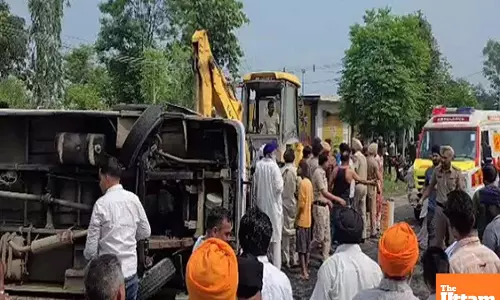 Deadly Bus Crash in Dasuha:  Uncontrolled Bus Overturns in Hoshiarpur – 6 Killed, 24 Injured