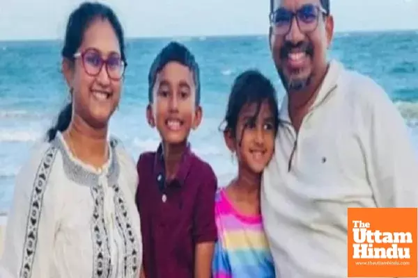 Family Vacation Turns Fatal: Indian Family of Four Burned Alive in Fiery Crash Family Vacation Turns Fatal: Indian Family of Four Burned Alive in Fiery Crash