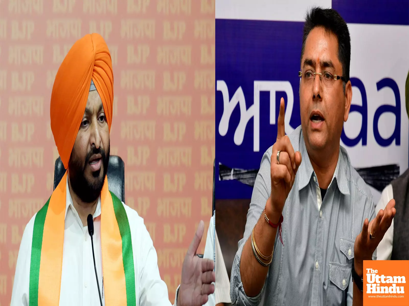 Bittu Slams Aman Arora for Blaming Centre Over Gangster Violence in Punjab Bittu Slams Aman Arora for Blaming Centre Over Gangster Violence in Punjab