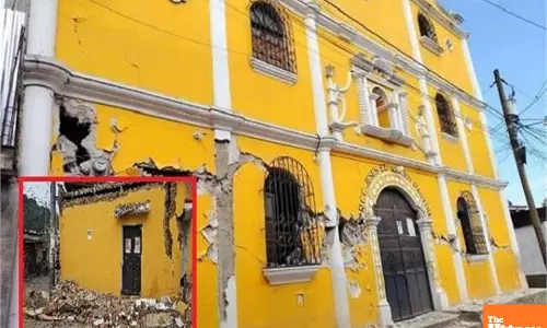 Terrifying Quake Shakes Country, Buildings Crumble — Viral Videos Show People Screaming