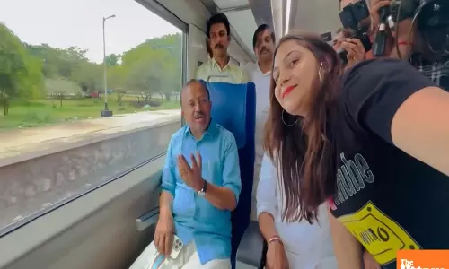 Shock Appearance: Controversial YouTuber Jyoti Malhotra Seen Promoting Vande Bharat with BJP leaders in Kerala  Faces Flak