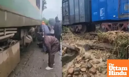 Train from Jammu Derails in Punjab: Engine and 3 Coaches Off Track, Major Delays Reported