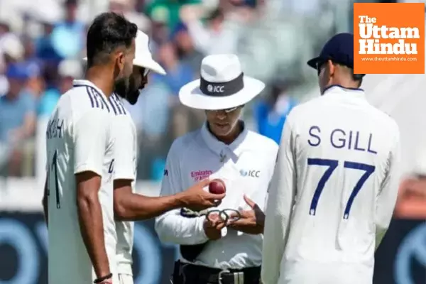 Ball Change Controversy Erupts During Lords Test; Shubman Gill Snatches Ball from Umpire Ball Change Controversy Erupts During Lords Test; Shubman Gill Snatches Ball from Umpire