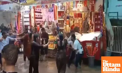 Chaos in Khatushyamji: Violent Brawl Erupts, Women Scream as Heads Are Broken, Watch Video