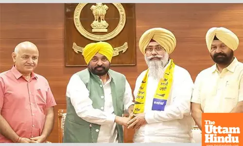 Former SAD Leader Harmeet Singh Sandhu Makes Big Switch, Joins Aam Aadmi Party
