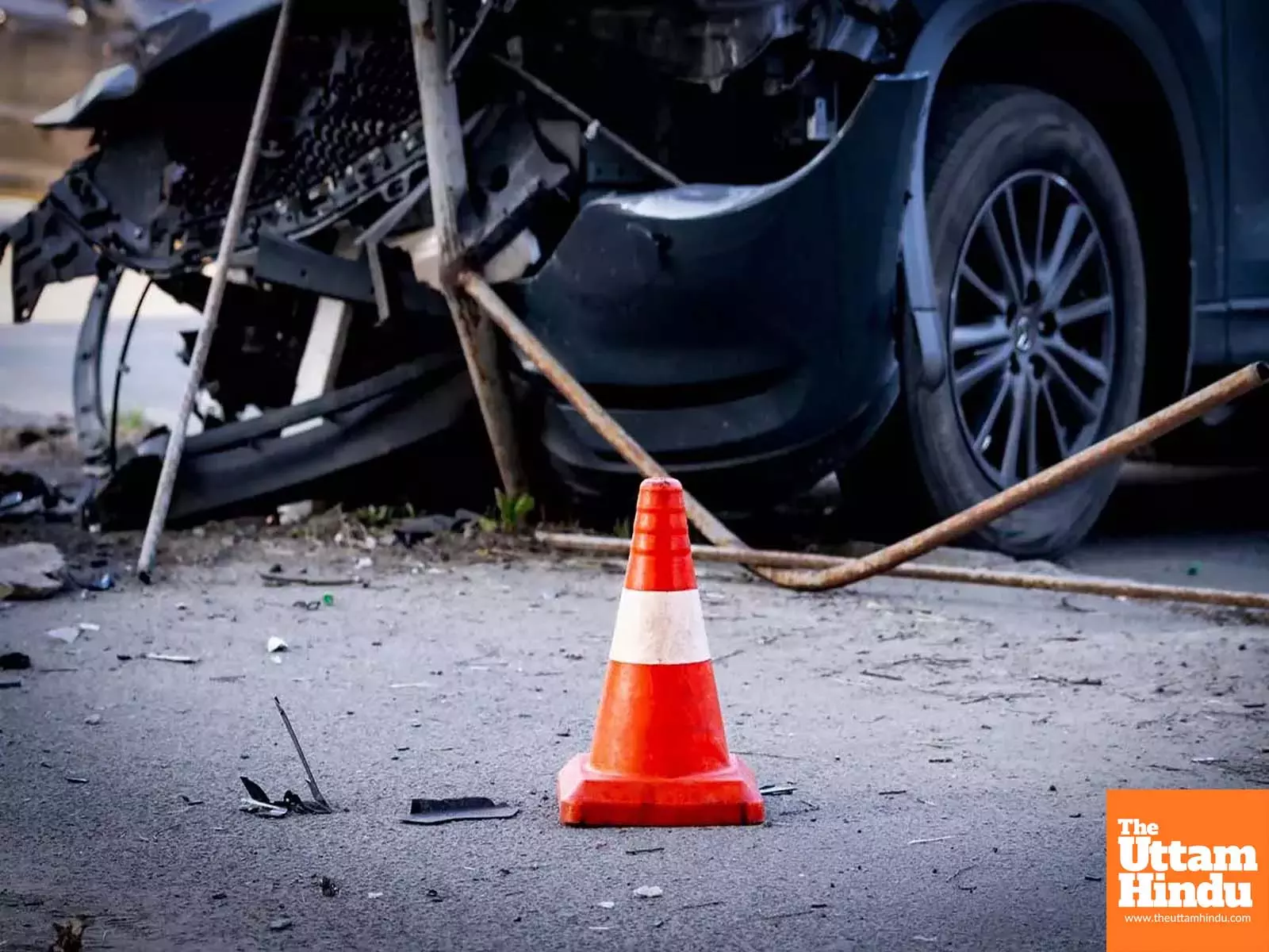 Road Horror: 7 Die in Violent Crash Between Car and Two-Wheeler Road Horror: 7 Die in Violent Crash Between Car and Two-Wheeler