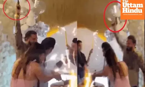 Birthday Party Turns into Chaos in Zirakpur, Guest Pulls Out Two Pistols and Fires Shots, Video Goes Viral