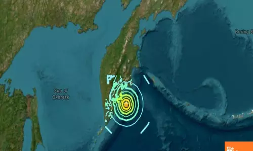 7.4 Magnitude Earthquake Strikes Off Russias Pacific Coast, Tsunami Warning Issued