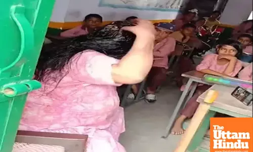 Teachers Champi Session in Class Goes Viral, Raises Questions on Education System