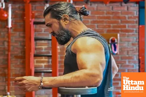 Ram Charan Gears up for Peddi, Shows glimpse on Social Media! Ram Charan Gears up for Peddi, Shows glimpse on Social Media!