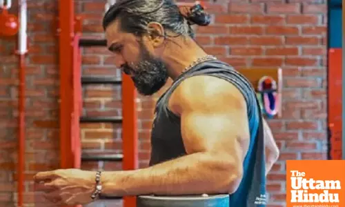 Ram Charan Gears up for Peddi, Shows glimpse on Social Media!