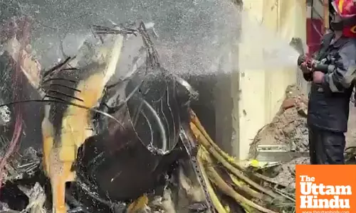 VIDEO: Air Force Jet Crashes into Dhaka College, Huge Fire Breaks Out; Many Feared Dead