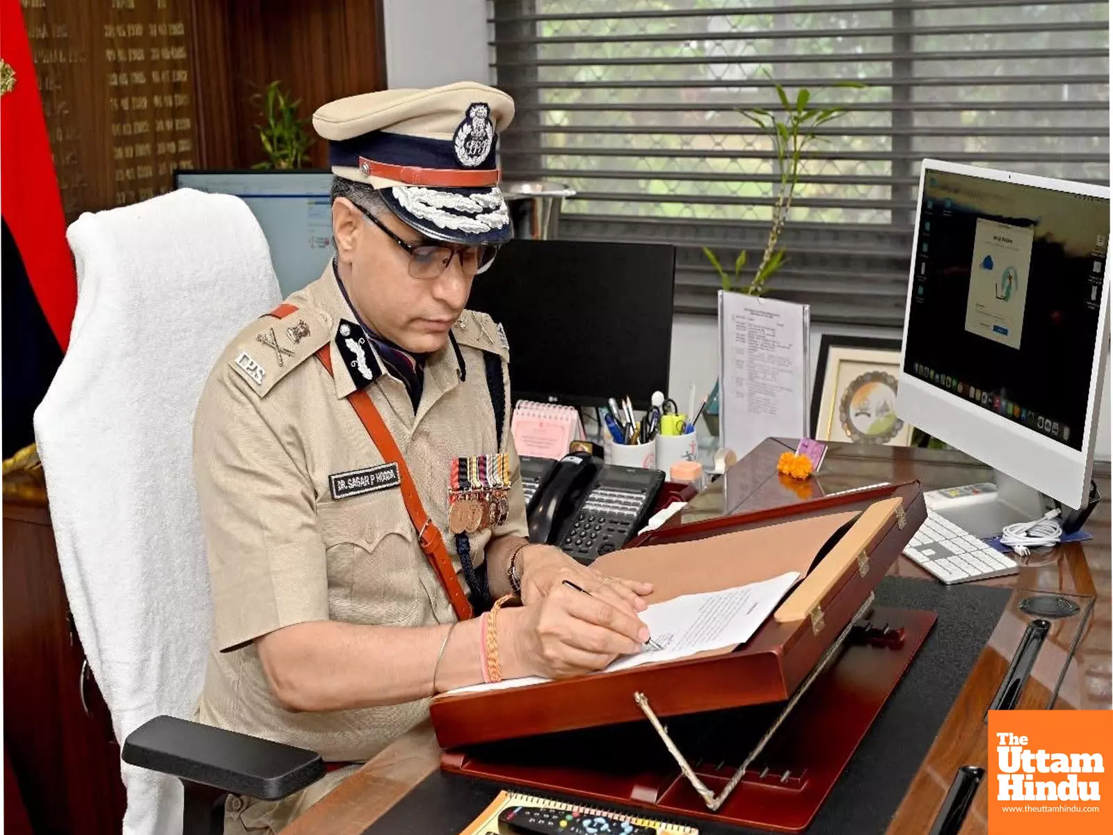 IPS Sagar Preet Hooda Assumes Charge as Chandigarh Director General of Police IPS Sagar Preet Hooda Assumes Charge as Chandigarh Director General of Police