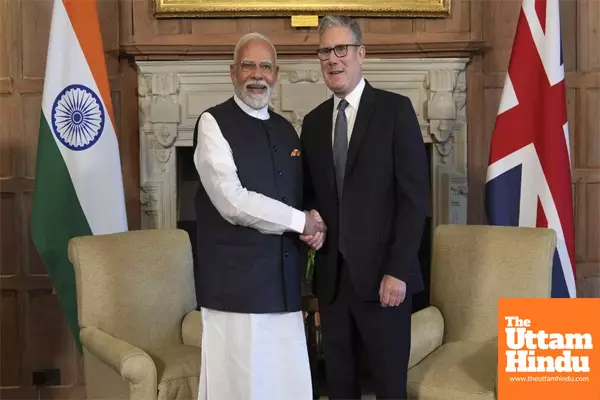 India and UK Sign Landmark Free Trade Agreement,  Bilateral Trade to Reach $120 Billion by 2030