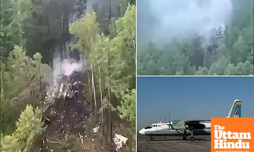 Plane Vanishes, Then Crashes: 49 Feared Dead in Russias Amur Region as Recovery Efforts Face Challenges
