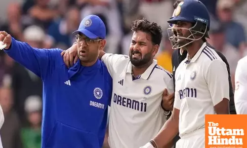 Despite Injury, Rishabh Pant Shows Grit: Scores Half-Century, Indian Team All Out for 358