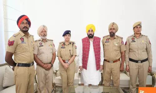 Bhagwant Mann Announces CM Rakshak Padak for Four Cops Who Saved 11 Lives in Bathinda