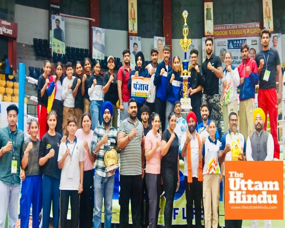 Punjab Crowned Champion at 22nd Senior National Kickboxing Championship with 66 Medals Punjab Crowned Champion at 22nd Senior National Kickboxing Championship with 66 Medals