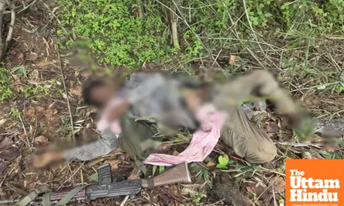 Security Forces Kill 3 Naxalites in Gumla Encounter, Weapons Including AK-47 Recovered