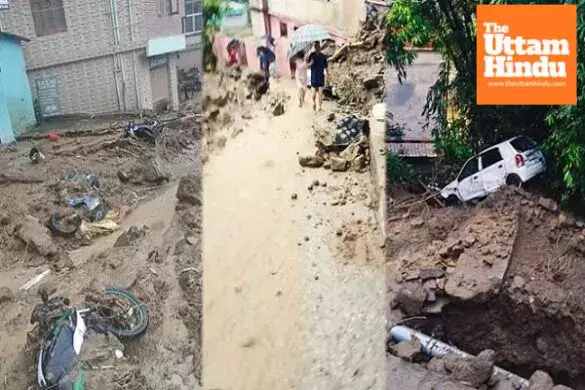 Cloudburst in Himachals Mandi: 2 Killed, 25 Vehicles Buried