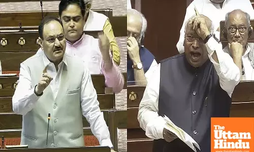 Heated Debate Turns Ugly: Union Minister Apologizes to Mallikarjun Kharge After Sharp Exchange in Rajya Sabha