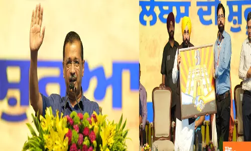 Bhagwant Mann And Arvind Kejriwal Launch Anti-Drug Curriculum To Be Introduced In Schools Under “War Against Drugs”