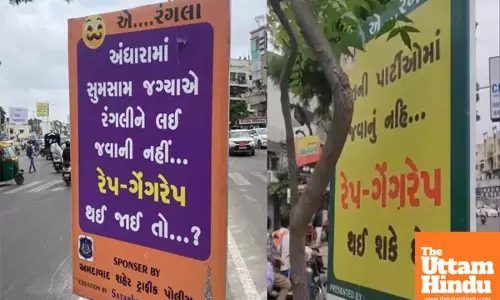 Rape Prevention or Victim Blaming? Controversial Posters in Ahmedabad Spark Fury