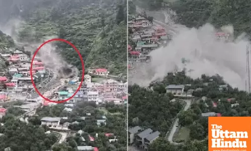 Uttarkashi Cloudburst LIVE: Heavy Destruction as Houses Collapse Under Debris