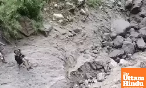Cloudburst Hits Himachals Kinnaur: Kailash Yatra Suspended Amid Flood Damage