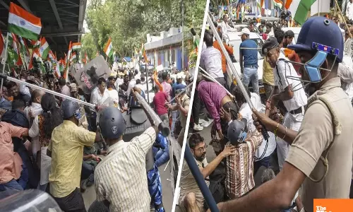Kolkata Protest on RG Kar Doctors Death Anniversary: Parents Injured in Police Action